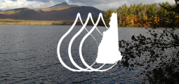 drinking water and groundwater trust fund logo over image of lake and trees.